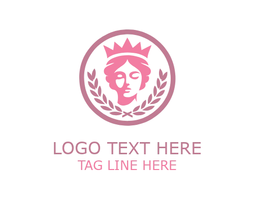 Iconic Queen Crown Logo for Premium Royal Branding