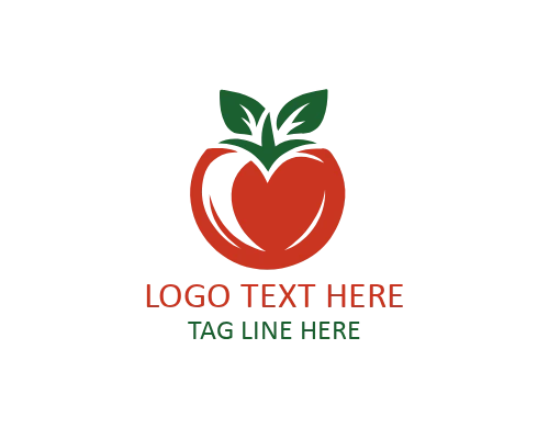 Ideal Tomato Logo for Digital and Food Brands