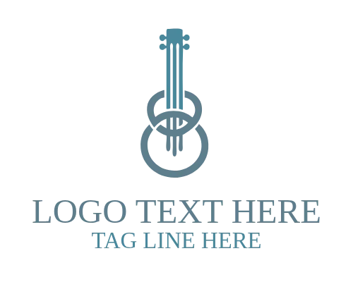 Identity Minimal Guitar Logo