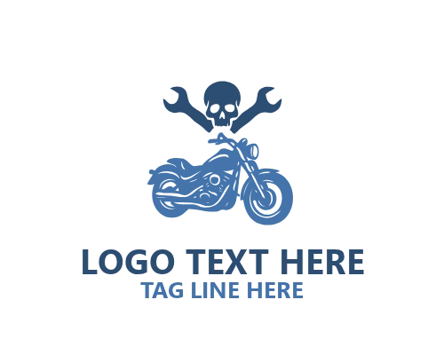 Ignite Abstract Motorcycle Logo