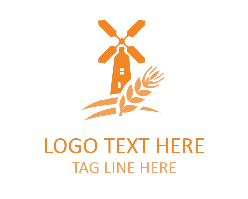 Industrial Flour Mill Symbol