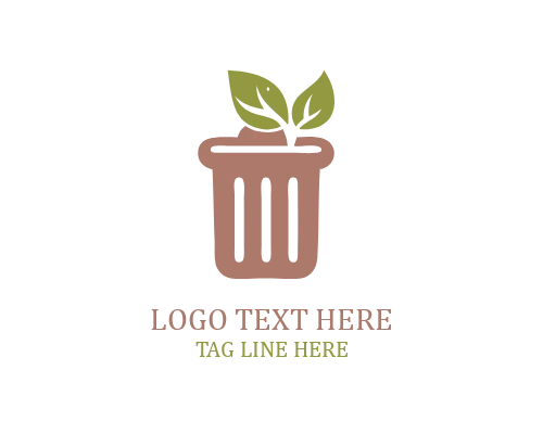 Industrial Garbage Bin Logo
