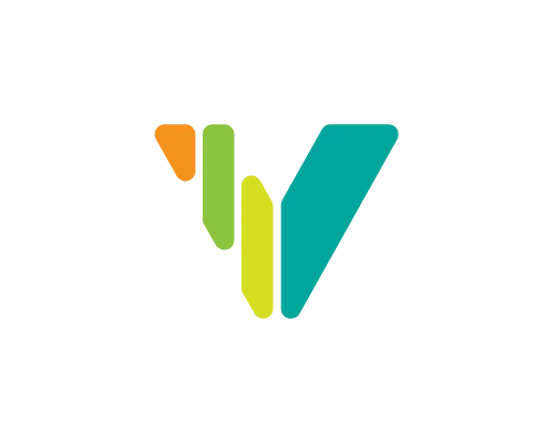 Industrial Letter V Logo