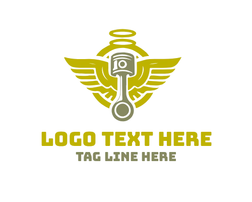 Industrial Speed Wings Logo
