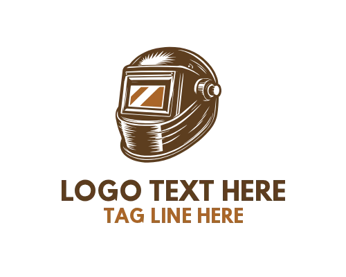 Industrial Welder Mask Logo