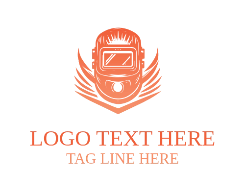 Industrial Welding Mask Logo
