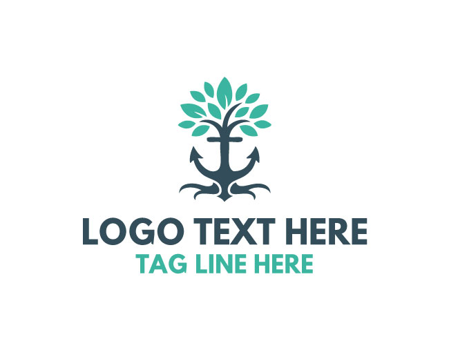 Infinity Anchor Tree Logo