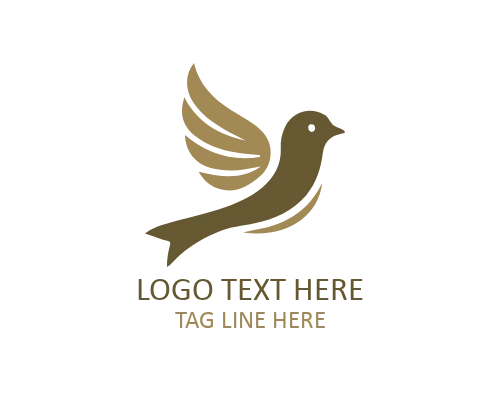  Infinity Love Bird Flat Logo for Eternal Love Branding