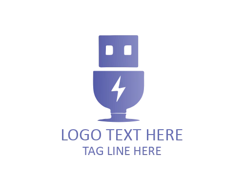 Infinity USB Data Logo for Digital and Tech Brands
