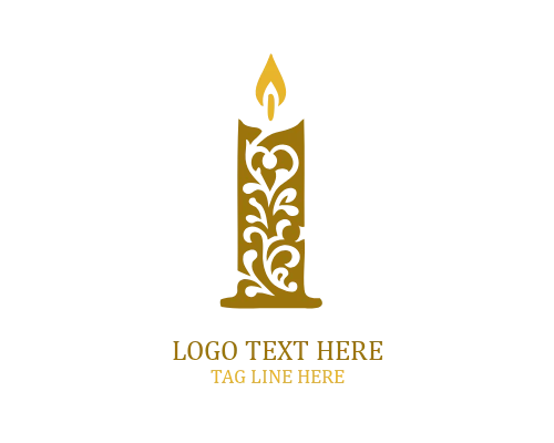  Inner Peace Candle Logo