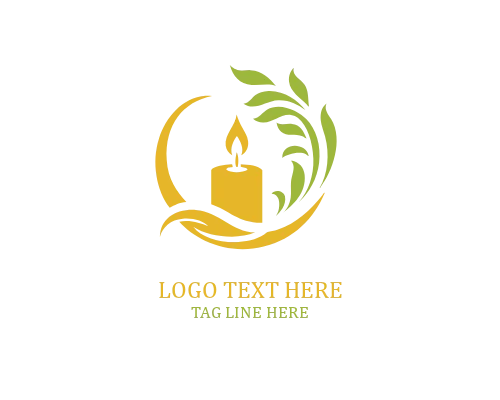  Inner Peace Candle Logo