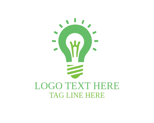 Innovation Spark Idea Bulb Logo