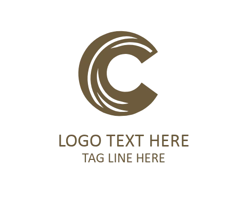 Innovative Letter C Logo for Startup Branding