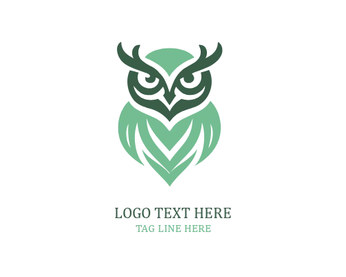 Intellectual Owl Badge Logo