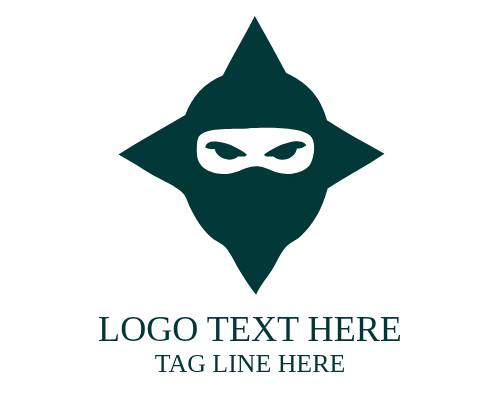 Iron Ninja Mascot Logo