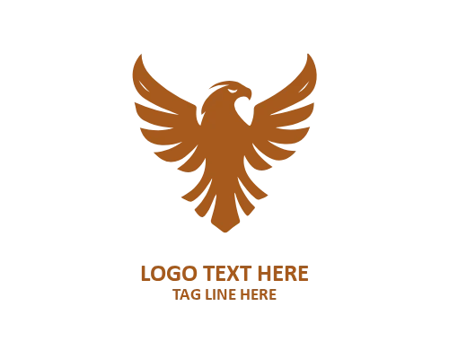Ironvalor Eagle Shield Logo