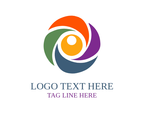  Isometric 3D Shutter Lens Logo