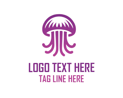 Jellyfish Ocean Driftwave Logo