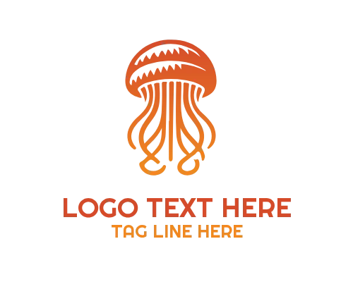 Jellyfish Ocean Motion Logo
