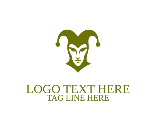 Jester Abstract Mask Logo