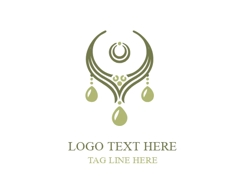  Jewelry Gold Earrings Logo