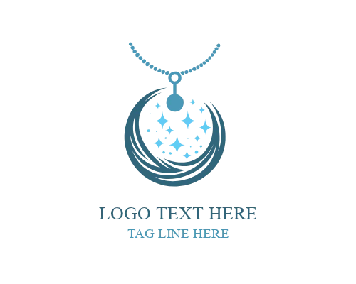Jewelry Sapphire Ring Logo