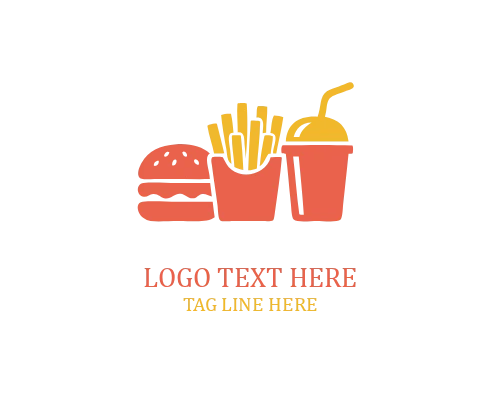 Juice and Burger Logo