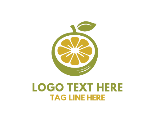 Juice Fruit Logo for Beverage Brands