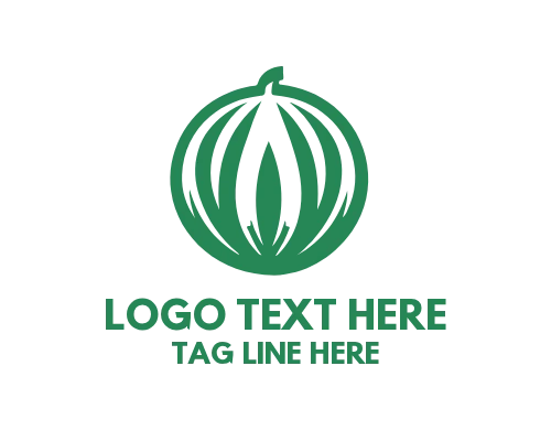 Juicy Dripping Watermelon Slice Logo