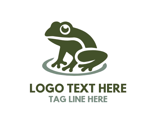 Jumping Frog  Logo