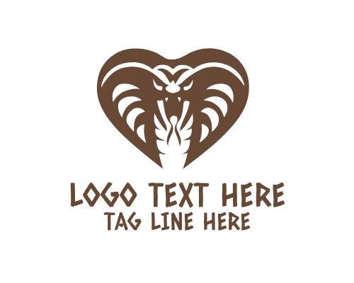  Jungle Viper Snake Wild Nature Logo