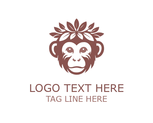 JungleBean Leaf Monkey Logo