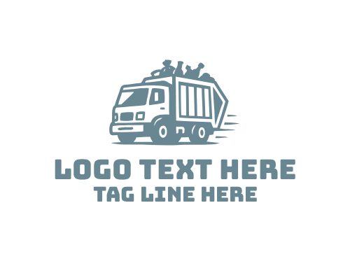 Junk Removal truck Logo