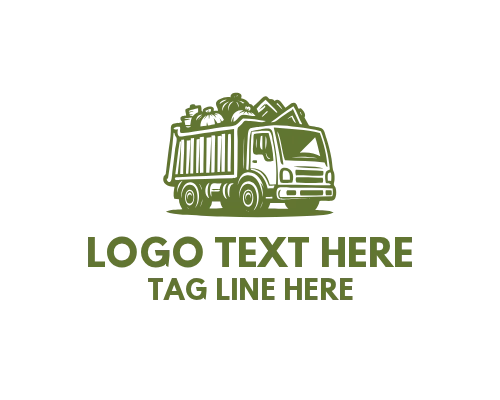  Junk Removal truck Logo