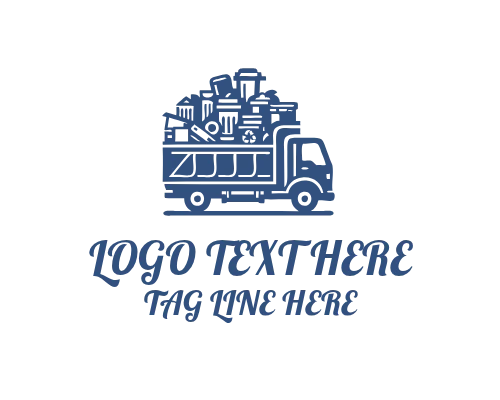 Junk Removal truck Logo
