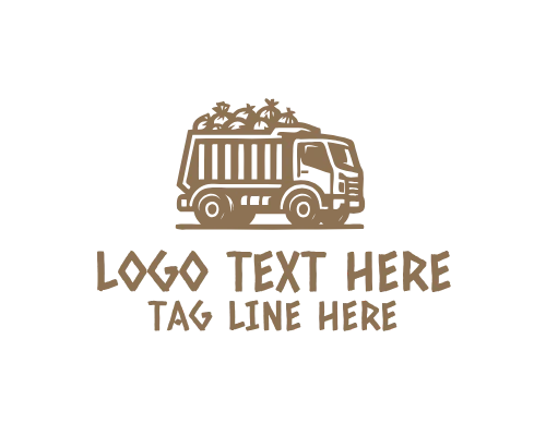  Junk Removal truck Logo