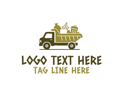  Junk Removal truck Logo