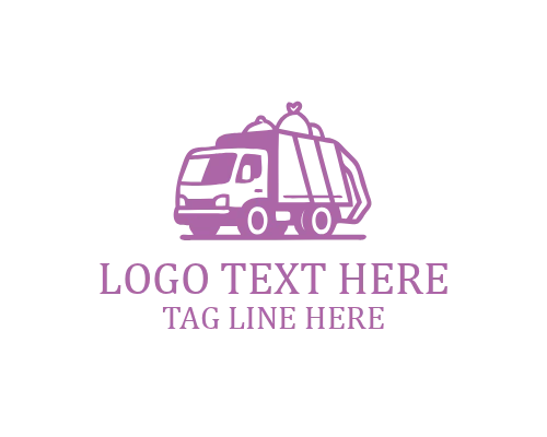 Junk Removal truck Logo