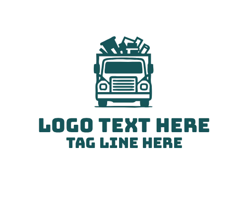 Junk Removal truck Logo