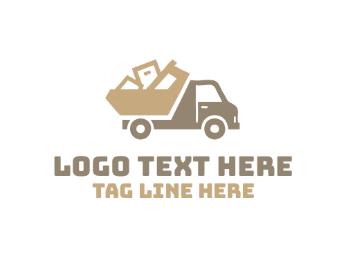 Junk Removal vehicle Logo