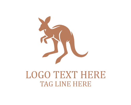 Kangaroo Badge Logo