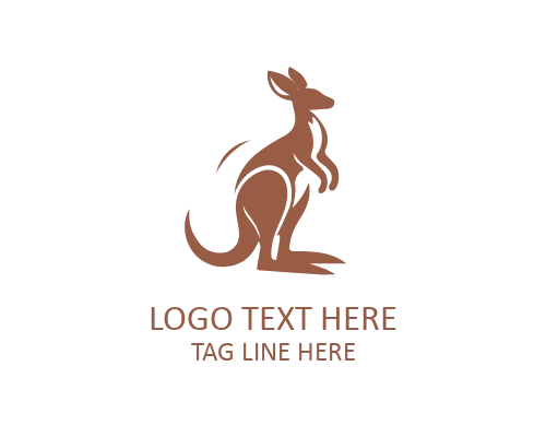 Kangaroo Creative Logo for Modern Branding