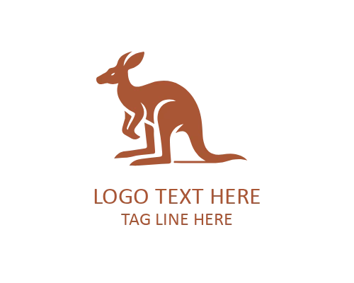 Kangaroo Crest Logo for Premium Identity