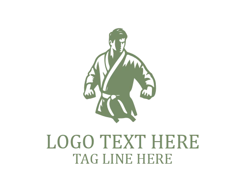 Karate Hand Strike Logo