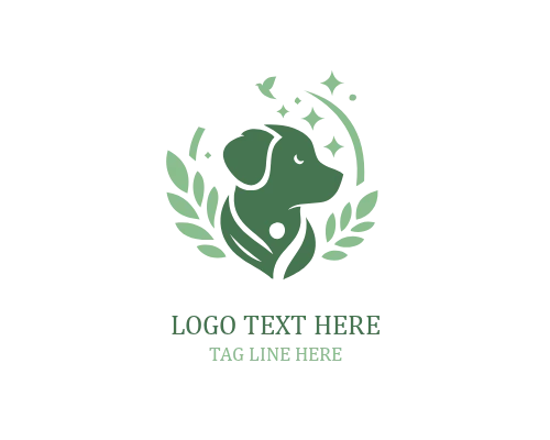 Kawaii Cute Puppy Logo