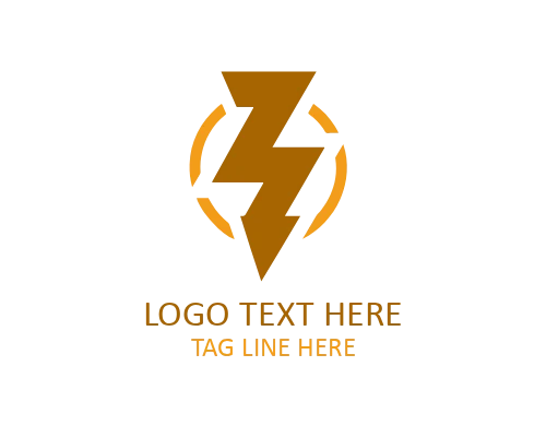 Kawaii Electric Bolt Logo