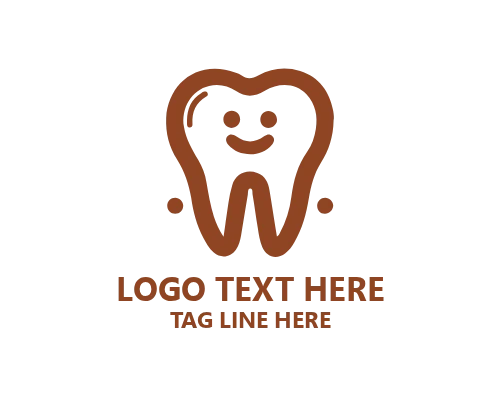 Kids Dentist Teeth Logo