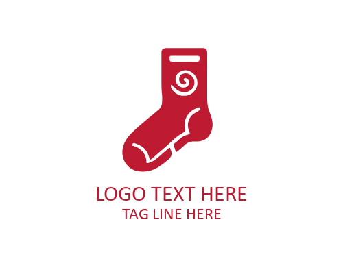 Kids Flat Socks Logo for Fashion and Apparel Brands