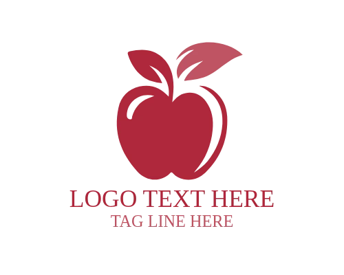 Kids Friendly Fruit Logo