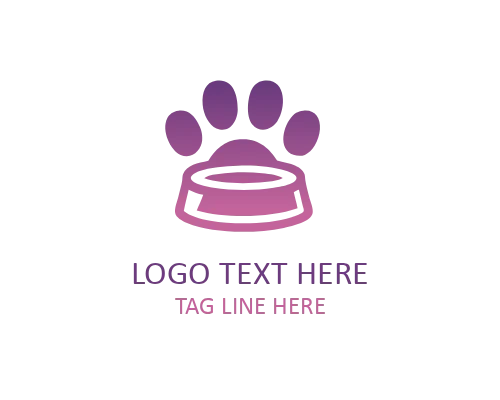  Kids Friendly Paw Logo for Pet Toys and Children Brands